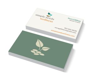 Simple Seeds Wellness Business Card